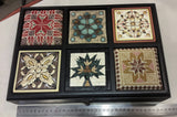 tea box - Palestine boxes - accessories box - Jordanian box - Afghani online - handmade box - pottery - ceramic - Ajami - 6 blocks - embroidery - tree of life - mosaic - صنوق شاي - صندوق مقسم - هدايا الاردن - هدايا فلسطين - تحف شرقية - هدايا للبيت - الافغاني - هدايا شركات