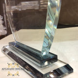Crystal gift - plaque award - trophy - engraving - printing - Jordan crystal - companies gifts UAE crystal - farewell gifts Doha Gifts - appreciation gift - Afghani online - دروع كرستال - درع تكريم  - هدايا شكر و تقدير - الافغاني - هدايا شركات