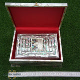 Dome of the rock - AlAqsa - Jerusalem - Mosque - made from mother of pearl - afghani -afghani online -  holyland - products - مصحف - قبة - الصخرة - صدف صناعة - يدوية - فلسطين - الأراضي المقدسة-