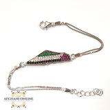 Palestine silver bracelet colored - Palestinian bracelet - Palestinian gift - Palestine map with enamel - map of Palestine - afghani Jordan - afghani Palestine - خارطة فلسطين اسوارة - اسوارة فلسطين فضة مع مينا - الافغاني - الاردن و فلسطين - هدايا فلسطين