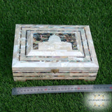 Dome of the rock - AlAqsa - Jerusalem - Mosque - made from mother of pearl - afghani -afghani online -  holyland - products - مصحف - قبة - الصخرة - صدف صناعة - يدوية - فلسطين - الأراضي المقدسة-