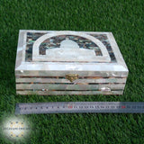 Dome of the rock - AlAqsa - Jerusalem - Mosque - made from mother of pearl - afghani -afghani online -  holyland - products - مصحف - قبة - الصخرة - صدف صناعة - يدوية - فلسطين - الأراضي المقدسة-