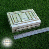 Holy Quran in mother of pearl - made in Jerusalem handmade mother of pearl Dome of the rock box - afghani online - Afghani Palestine - Jordan - مصحف مع صندوق صدف - مصحف فلسطين - مصحف صناعة فلسطينية - الأفغاني