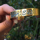 Silver bangle - custom cuff bracelet - silver with gold plated bangle - handmade engraving - Afghani online - customized bangle - personalized sparkle bracelet - Palestine Silver - Jordan gifts - gifts for her - USA silver - الافغاني - تفصيل  اسوارة بانجل - بانجل حفر مع تلوين  - هدايا فضة - فضة مطلي ذهب - ان مع العسر يسرا اسوارة - توصيل حول العالم