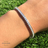 Tennis bracelet - silver bracelet - Jordan bracelets - Dubai bracelets - Qatar bracelets -zircon bracelet - bracelet for her - Afghani online - gifts for her - women jewelry - اسوارة تنس - اسوارة فضة - اسوارة زركون - هدايا اساور - الافغاني