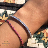 Tennis bracelet - silver bracelet - Jordan bracelets - Dubai bracelets - Qatar bracelets -zircon bracelet - bracelet for her - Afghani online - gifts for her - women jewelry - اسوارة تنس - اسوارة فضة - اسوارة زركون - هدايا اساور - الافغاني