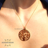 Family tree necklace customized - jewelry shipping -  Name Necklace personalized - silver customize - handmade silver - Afghani online - layered necklace - Arabic Name Necklace - UAE necklace - Jordan Necklace -  Qatar Jewelry - Family necklace - USA custom Jewelry - سنسال شجرة العائلة - سنسال تفصيل - تفصيل اسم فضة مطلي ذهب - الافغاني
