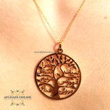 Family tree necklace customized - jewelry shipping -  Name Necklace personalized - silver customize - handmade silver - Afghani online - layered necklace - Arabic Name Necklace - UAE necklace - Jordan Necklace -  Qatar Jewelry - Family necklace - USA custom Jewelry - سنسال شجرة العائلة - سنسال تفصيل - تفصيل اسم فضة مطلي ذهب - الافغاني