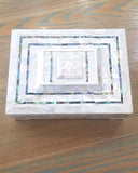 Holy Quran in mother of pearl - made in Jerusalem handmade mother of pearl Dome of the rock box - afghani online - Afghani Palestine - Jordan - مصحف مع صندوق صدف قبة الصخرة - مصحف فلسطين - مصحف صناعة فلسطينية - الأفغاني