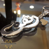 key chain, silver personalized, silver, afghani online, Jordan