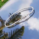 Tennis bracelet - silver bracelet - Jordan bracelets - Dubai bracelets - Qatar bracelets -zircon bracelet - bracelet for her - Afghani online - gifts for her - women jewelry - اسوارة تنس - اسوارة فضة - اسوارة زركون - هدايا اساور - الافغاني