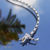 Tennis bracelet - silver bracelet - Jordan bracelets - Dubai bracelets - Qatar bracelets -zircon bracelet - bracelet for her - Afghani online - gifts for her - women jewelry - اسوارة تنس - اسوارة فضة - اسوارة زركون - هدايا اساور - الافغاني