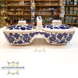 ceramic - oil pot - honey pot - makdous pot - yoghurt pot - jam pot cheese pot - handmade Palestine ceramic - set of 7 -Jordan -Afghani online - handmade ceramics - سيراميك يدوي زيت وزعتر - لبنة - زيتون - مربى - عسل -مقدوس - لبنة - الافغاني - الاردن - فلسطين