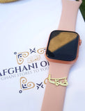 Apple watch Arabic Name - silver custom apple watch charms - apple watch band accessories - Saba name - handmade silver - Afghani online - customized apple watch name custom pin - Arabic Name personalized - UAE apple watch - Jordan apple watch name - Dubai Jewelry - name for watches - USA Apple custom Jewelry -   اسم صبا - أبل ساعة اسم - اسم تفصيل للساعة - تفصيل اسم فضة مطلي ذهب - بار أبل وتش - الافغاني