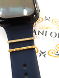 Cartier Apple watch charms - watch band accessories - cubic zirconia bar - Best jewelry in Amman Jordan - classy jewels - silver 925 jewelry - gold jewelry in Dubai