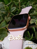 Personalized Apple watch band name disney font style - silver custom apple watch charms - apple watch band accessories - handmade silver - Afghani online - customized apple watch name custom pin - birthstone with personalized name - UAE apple watch - Jordan apple watch name - Dubai Jewelry - custom name for watches - USA Apple Watch custom Jewelry - أبل ساعة اسم - اسم تفصيل للساعة - تفصيل اسم فضة مطلي ذهب - بار أبل وتش - الافغاني