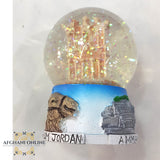 snow ball, Petra, Jordan souvenirs, afghani online.