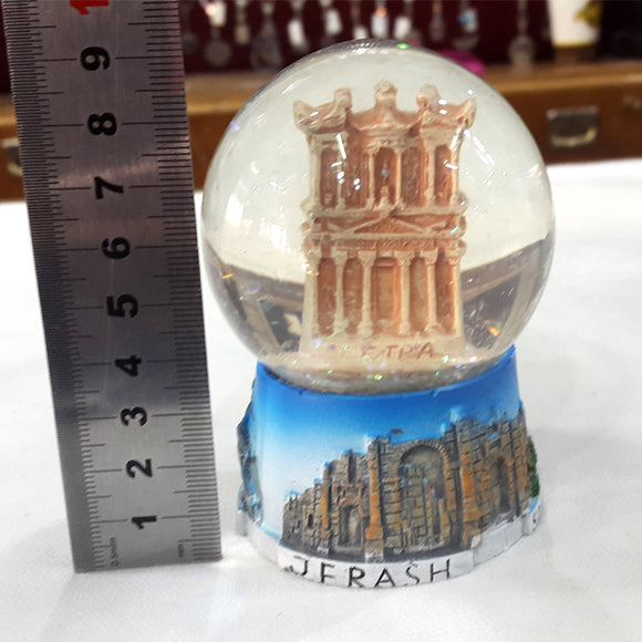 snow ball, Petra, Jordan souvenirs, afghani online.