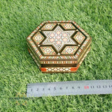 Mosaic box , handmade, Damascus mosaic, Jordan, Afghani, alafghani Amman, afghani online, صندوق موزاييك
