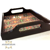 handmade embroidery, tray, Amman, Jordan, Afghani online