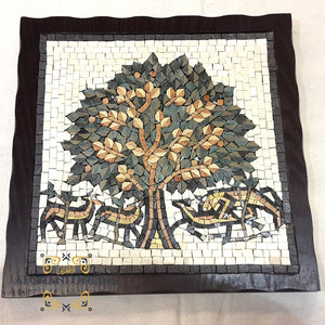 Tree of life - Mosaic - tree of life - wall hanging frame - Jordan souvenirs - Afghani online  gifts from Jordan - visit Amman - Madaba - Handicrafts of Jordan - USA handmade gifts - شجرة الحياة - هدايا الأردن - هدايا شركات - تكريم و دروع - الافغاني عمان