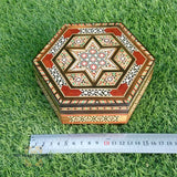 Mosaic box , handmade, Damascus mosaic, Jordan, Afghani, alafghani Amman, afghani online, صندوق موزاييك