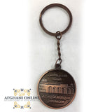 Key chain from Jerusalem, Dome of the Rock, bronze color, Aqsa Mosque, afghani online