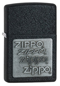 Zippo Black Cracke