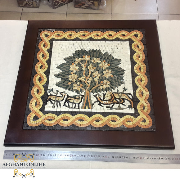 Tree of life, Mosaic, wall hanging, Jordan, afghani online