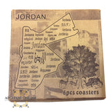 Coasters, Jordan, Map of Jordan, Mount Nebo, Jerash, Wadi Rum, Tree of life Madaba, Petra, Afghani online