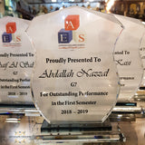 Crystal gift - plaque award - trophy - engraving - printing - Jordan crystal - companies gifts UAE crystal - farewell gifts Doha Gifts - appreciation gift - Afghani online - دروع كرستال - درع تكريم  - هدايا شكر و تقدير - الافغاني - هدايا شركات