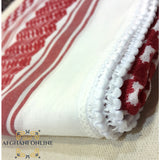 shemagh, Jordanian kufiya, hatta red, Jordan, afghani online