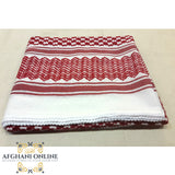 shemagh, Jordanian kufiya, hatta red, Jordan, afghani online