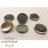 Pocket mirror, women mirror, bag mirror, purse mirror, afghani online, Jordan