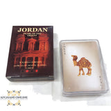 playing cards, Jordan, Deck of cards, plastic cards, Jordan, touristic cards, afghani online