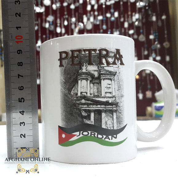 Jordanian Petra mug with sublimation printing, afghani online.