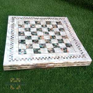 backgammon - Chess -  made from mother of pearl - afghani - holyland - afghani online - afghani Jordan - Jordan gifts - Palestine gifts - souvenirs of Jordan- شطرنج -طاولة زهر - صدف - صناعة يدوية - فلسطين  - الأراضي المقدسة-