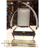 Crystal, plaque, award, trophy, engraving, printing, Jordan, companies gifts, farewell gifts, appreciation, afghani online