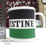 I Love Palestine, Palestinian mug in Plastic and rubber, 3D work at afghani online only.
