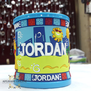 Jordanian mug in Plastic and rubber, 3D work at afghani online only.