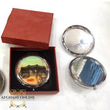 Pocket mirror, Bedouin tent, two sides, Jordan, afghani online