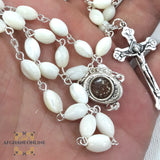 rosary, cross, bethlehem, mother of pearl, Jordan, Palestine, afghani online