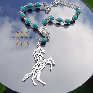 horse car pendant - Sterling Silver car mirror - Dubai gifts - USA Islamic gifts - custom silver - Afghani shop- Jordan gifts - Allah is the best to guard - تعليقة سيارة فضة - فالله خير حافظا - هدايا السعودية - هدايا قطر - هدايا الكويت - هدايا الامارات - حصان فضة - الافغاني اونلاين - هدية للسيارة
