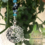 car pendant - Sterling Silver car mirror - customized - USA Islamic gifts - custom silver - Afghani - Jordan gifts - Allah is the best to guard - تعليقة سيارة فضة - أستودعك الله - الافغاني اونلاين - هدية سيارة