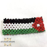 bracelet, beads, Jordan flag, stretched, Jordan, afghani online