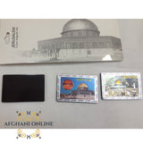Magnets of 3 from Palestine, Jerusalem, Akka Castle, Dome of the rock, afghani online