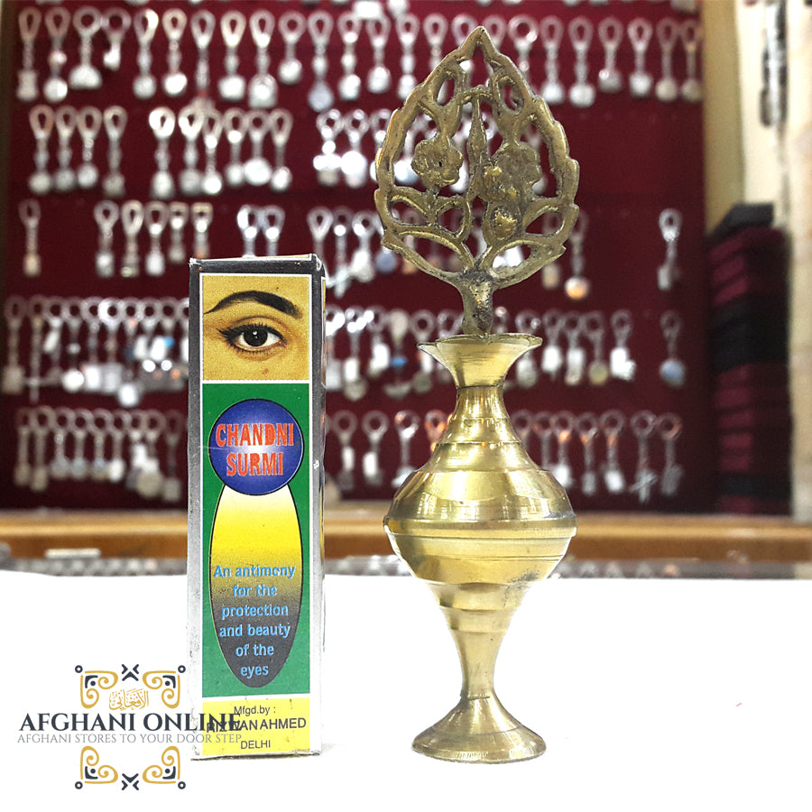 Arabic Kohl Arab kohl with brass eye liner holder ( buy 1 get 1 for free ...