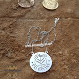 Palestine coin necklace - necklace customized from Palestine -trendy jewelry - sterling silver jewelry of Jerusalem - Palestine coin historical personalized - silver customize - handmade silver - Afghani online - Arabic Name Necklace - UAE necklace - Jordan Necklace - Qatar Jewelry - Palestine necklace - USA custom Jewelry - سنسال عملة فلسطين - سنسال فلسطين روز غولد مل - تفصيل خارطة فلسطين فضة مطلي ذهب - الافغاني