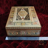 Mosaic box - handmade - Damascus mosaic - Jordan - Afghani - alafghani Amman - afghani online - صندوق موزاييك