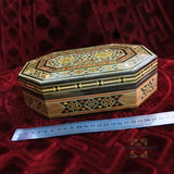 Mosaic box - handmade - Damascus mosaic - Jordan - Afghani - alafghani Amman - afghani online - صندوق موزاييك